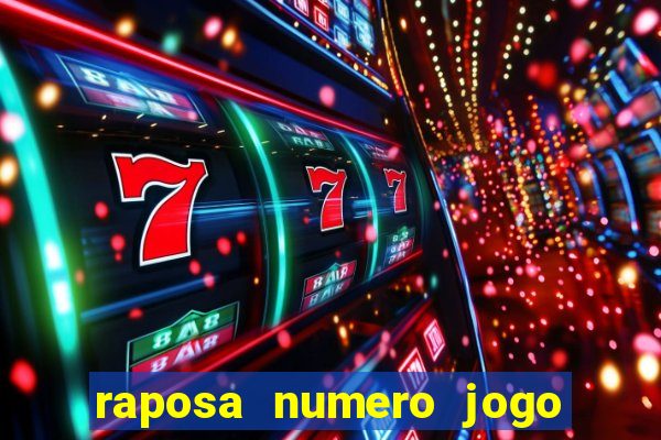 raposa numero jogo do bicho